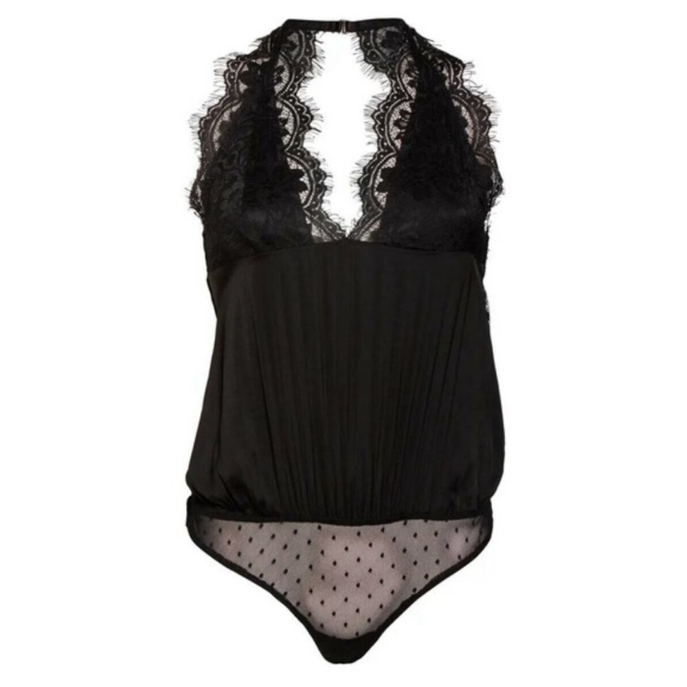 Free People Intimately Satin bodysuit